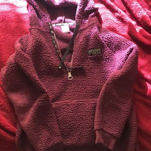 Victoria Secret PINK Sherpa hoodie